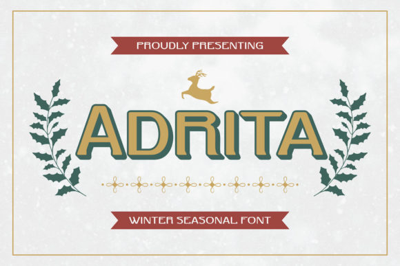 Adrita: The Versatile Display Font Transforming Modern Design