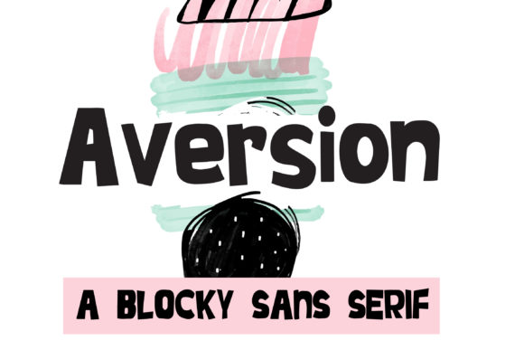 Aversion: The Hand-Crafted Display Font That Captivates Every Design