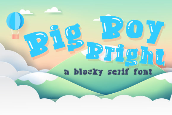 Big Boy Bright: Why This Cute and Blocky Font is the Secret Weapon for Modern Design