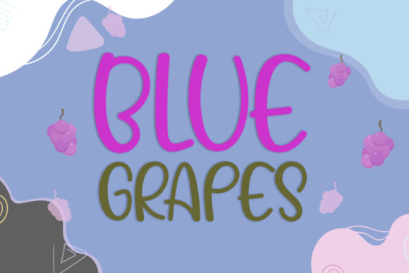 Blue Grapes: Integrating Playful Typography into Professional Workflows