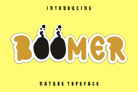Boomer: The Bold Display Font That Makes Your Designs Pop