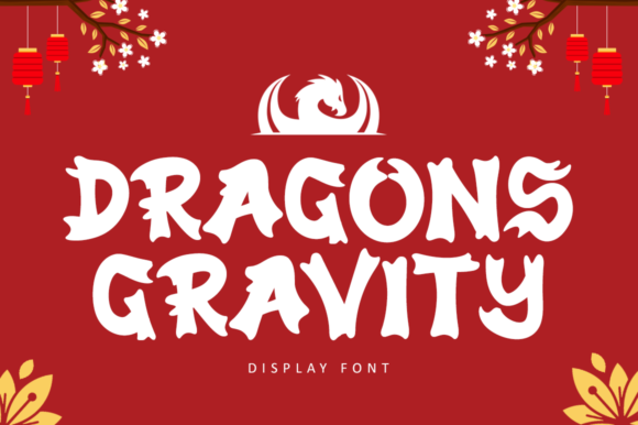 Dragons Gravity: A Bold Display Font for Unique Designs
