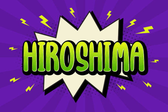 Hirochima: Redefining Retro Aesthetics with Bold, Playful Typography