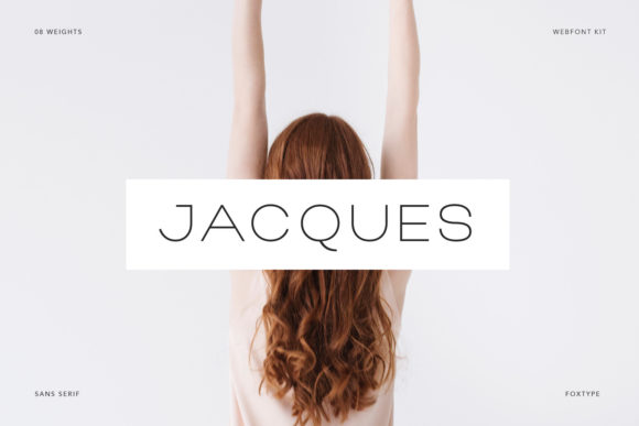 Jacques: The Modern Display Font That Elevates Your Brand