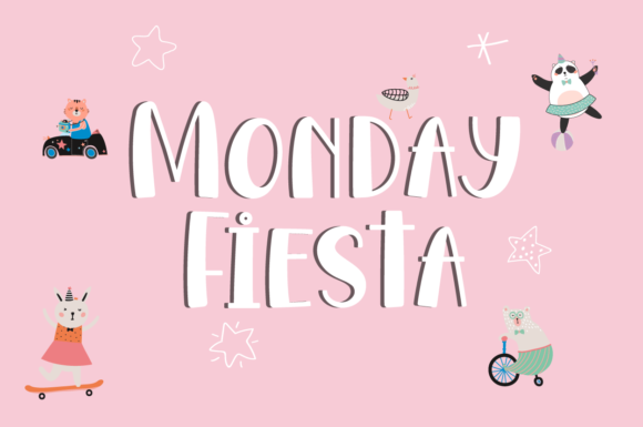 Monday Fiesta: The Fun Font for Bold Branding
