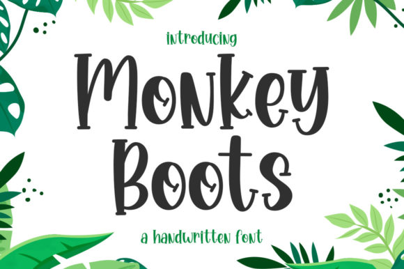 Monkey Boots: The Quirky Display Font That Brings Ideas to Life
