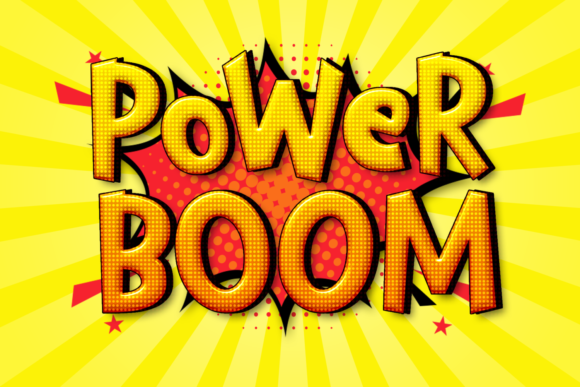 Power Boom: The Bold Display Font That Elevates Every Creative Project