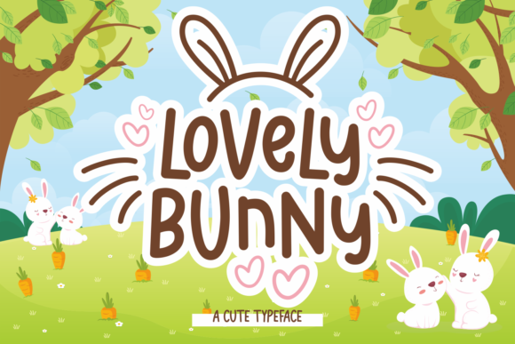 Unlock Joy with the Lovely Bunny Display Font