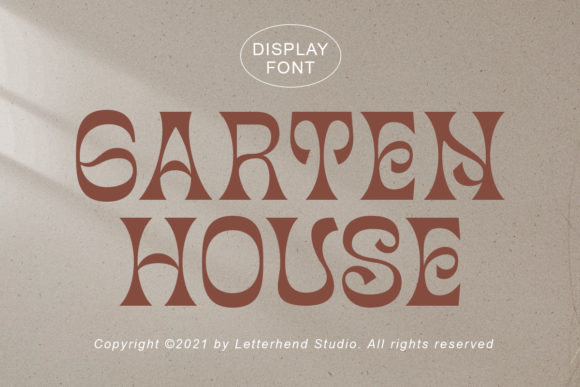 Unlocking Creativity with Garten House: The Ultimate Display Font for Modern Designers