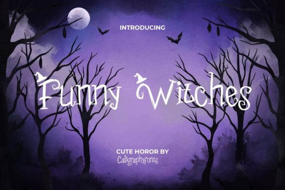 Unlocking Spooky Creativity with the Funny Witches Display Font