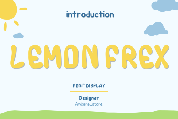 Why Lemon Frex is the Display Font That Makes Your Designs Stand Out